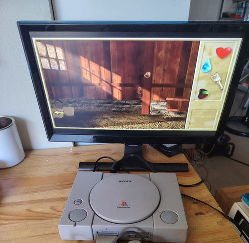 Console ps1 scph 9002 cavo - ps1,