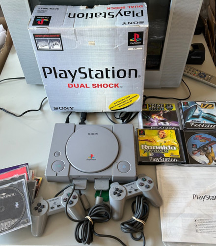 Console ps1 testata - testata, scatola