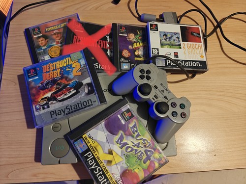 Play station con - con, giochi